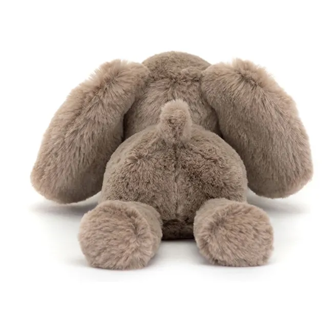 Peluche Eléphant allongé | Gris