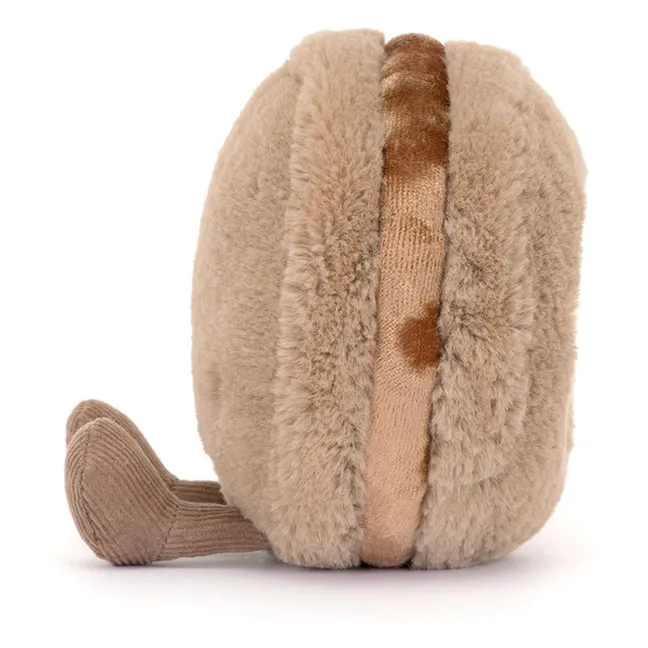 Peluche Macaron | Chocolat