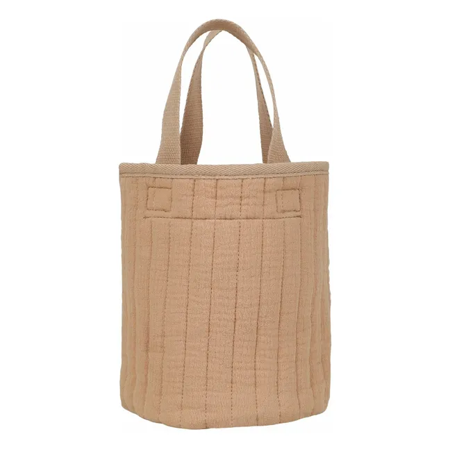 Panier de rangement en coton bio | Café