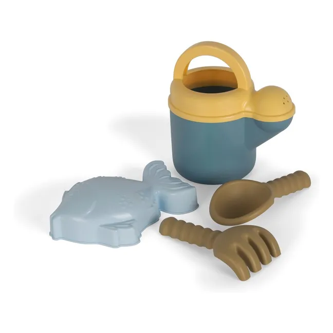 Set de playa en bioplástico | Azul