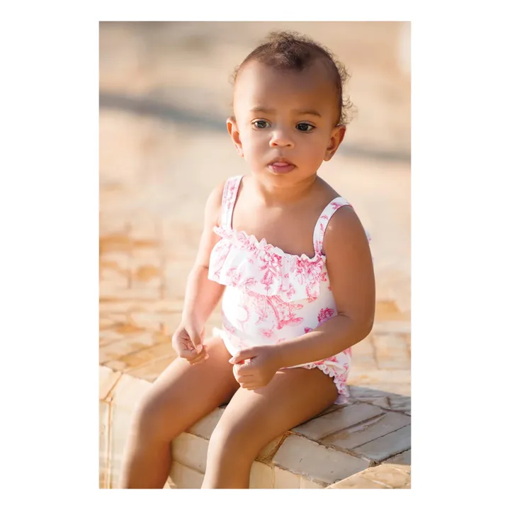 Maillot De Bain Embossé | Blanc- Image produit n°1