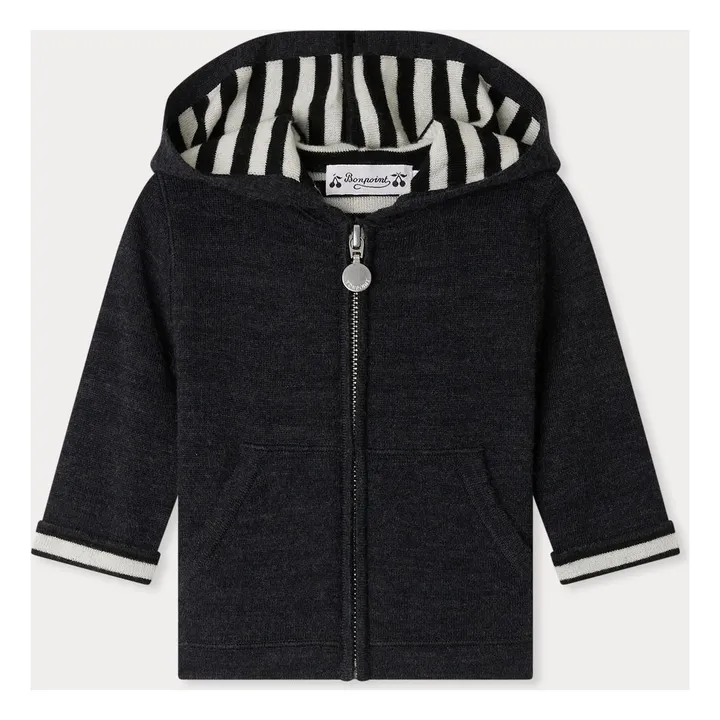 Sweat à Capuche Alexandros Laine | Gris- Image produit n°3