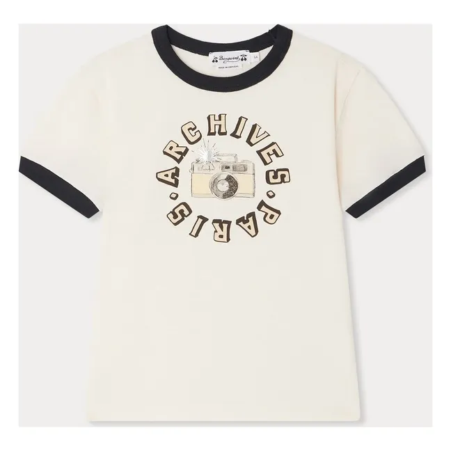 T-shirt Akiva Coton Bio | Ivoire
