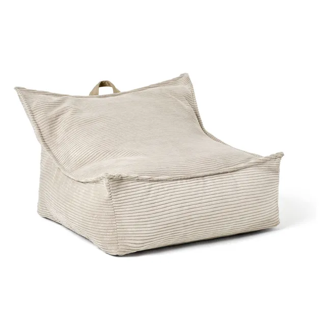 Puff de pana | Beige