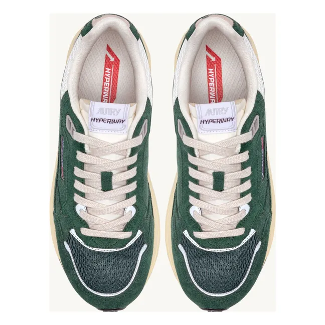 Hyperway Low Sneakers Wildleder | Grün