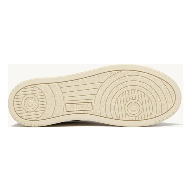 Zapatillas Medalist Low de piel de cabra y ante | Gris Oscuro