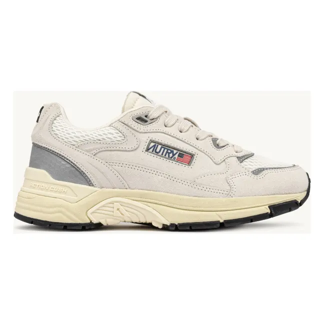 Zapatillas de ante Hyperway Low | Blanco