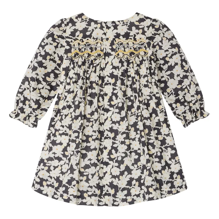 Robe Jailys Coton Bio | Noir- Image produit n°1
