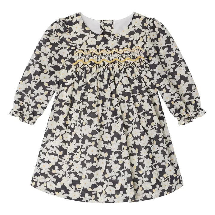 Robe Jailys Coton Bio | Noir- Image produit n°0