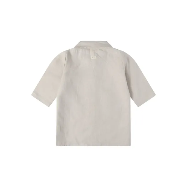 Linen dress | Off white