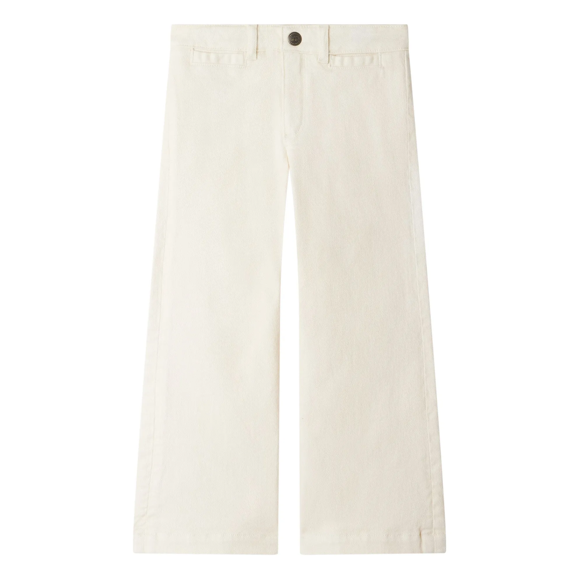 Bonpoint Girls Ivory Gersande Pants