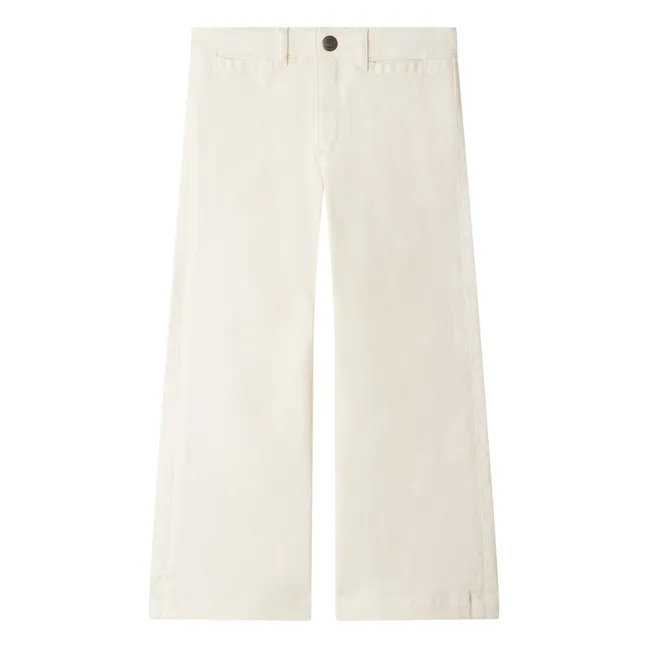 Pantalon Gersande | Ivoire