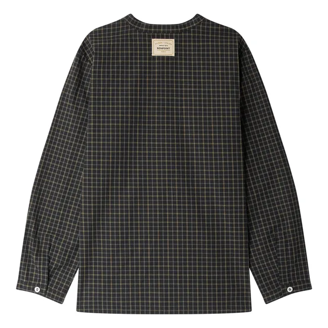 Chemise Artiste Coton Bio | Noir