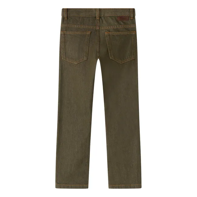 Jean Jagger Coton Bio | Vert kaki