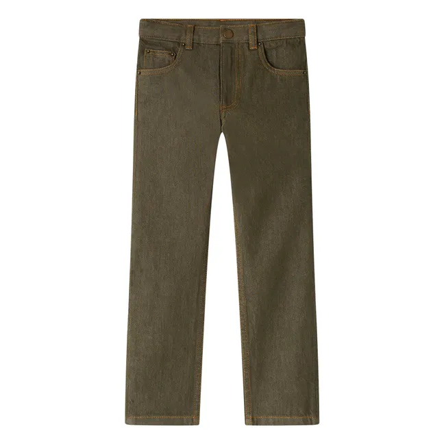 Jean Jagger Coton Bio | Vert kaki