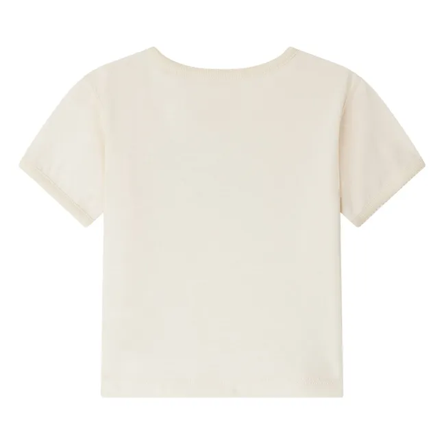 T-shirt Dom Coton Bio | Ivoire