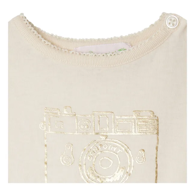 T-shirt Dom Coton Bio | Ivoire