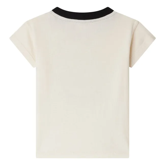 T-shirt Tom Coton Bio | Ivoire