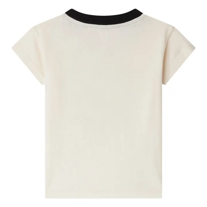 T-shirt Tom Coton Bio | Ivoire- Image produit n°1