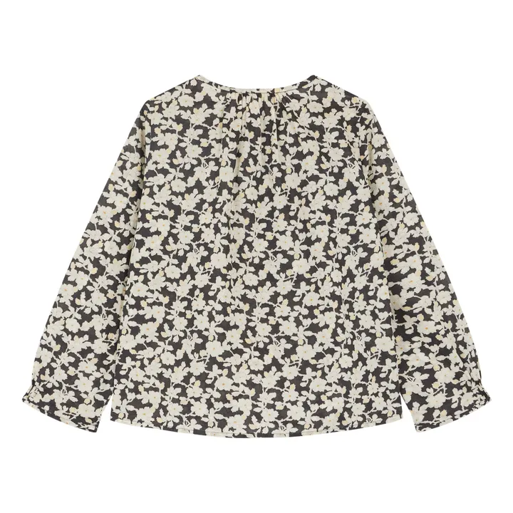 Blouse Biancarosa Coton Bio | Noir- Image produit n°1