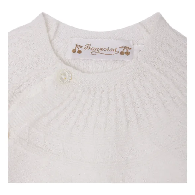 Ensemble Top et Legging Jina Laine | Blanc