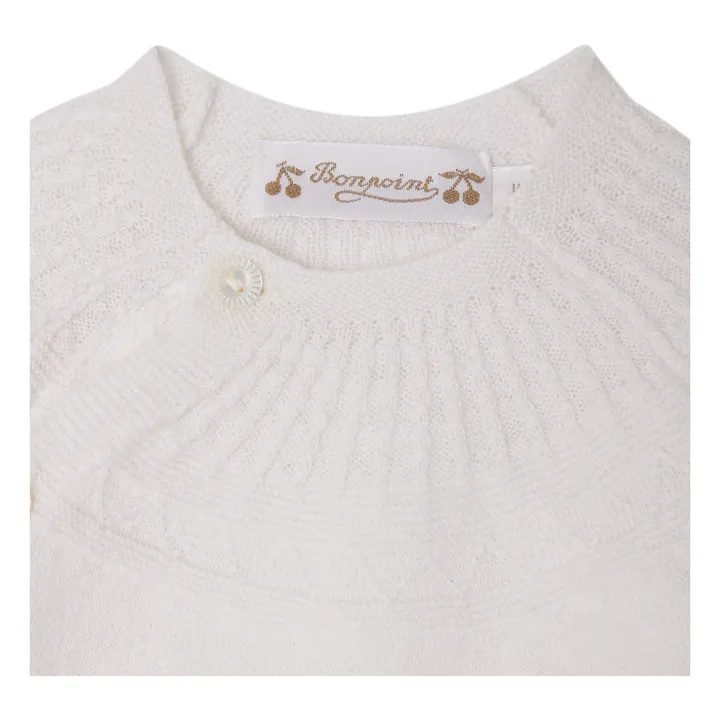 Ensemble Top et Legging Jina Laine | Blanc- Image produit n°2