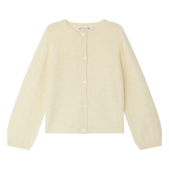 Gilet Jorna Alpaga | Jaune pâle