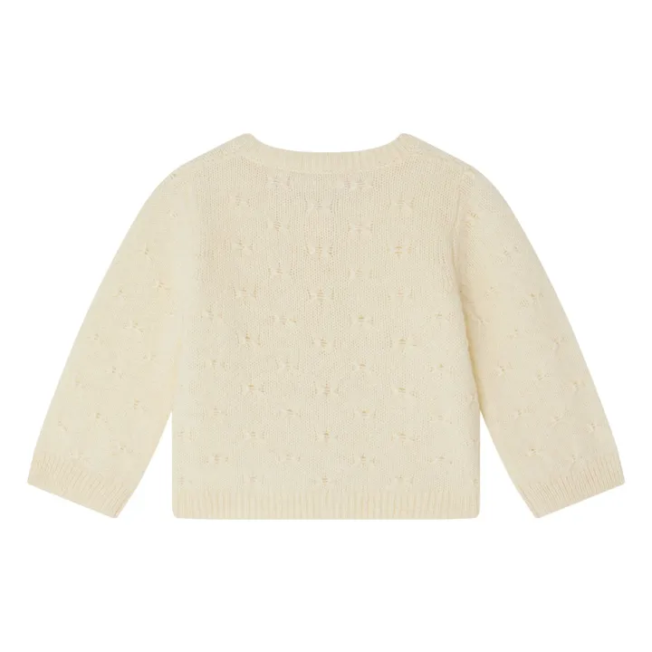 Gilet Tibile Alpaga | Jaune pâle- Image produit n°1