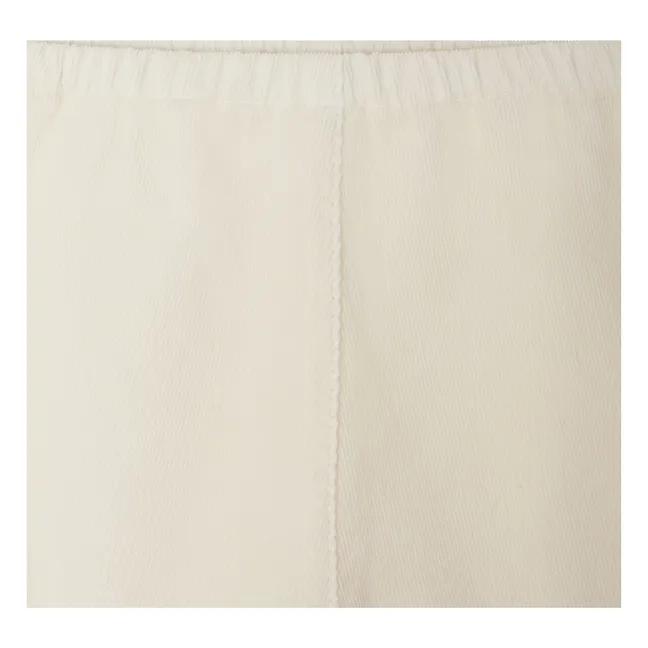 Pantalon Dandy Coton Bio | Ivoire