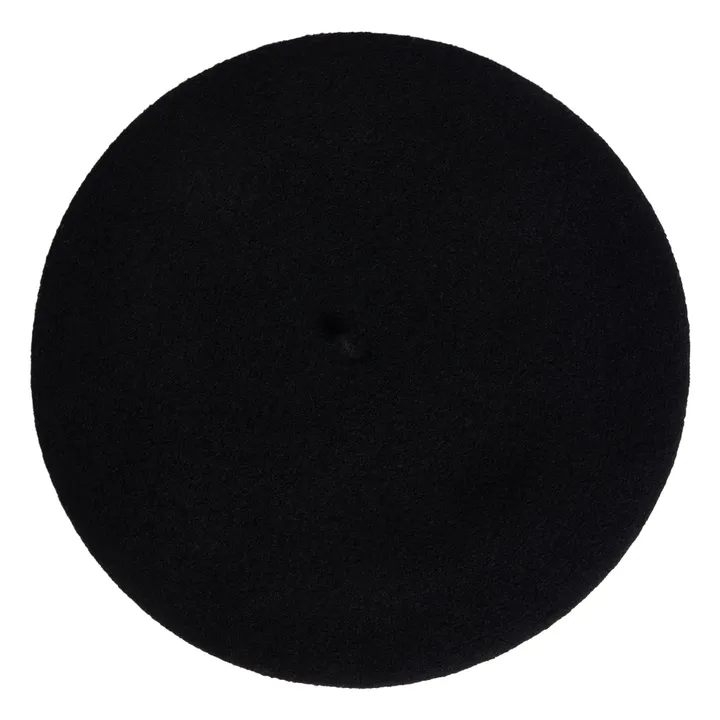 Béret Tekla Laine - Bonpoint x Laulhère | Noir- Image produit n°1