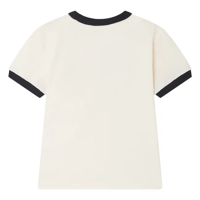 T-shirt Akiva Coton Bio | Ivoire