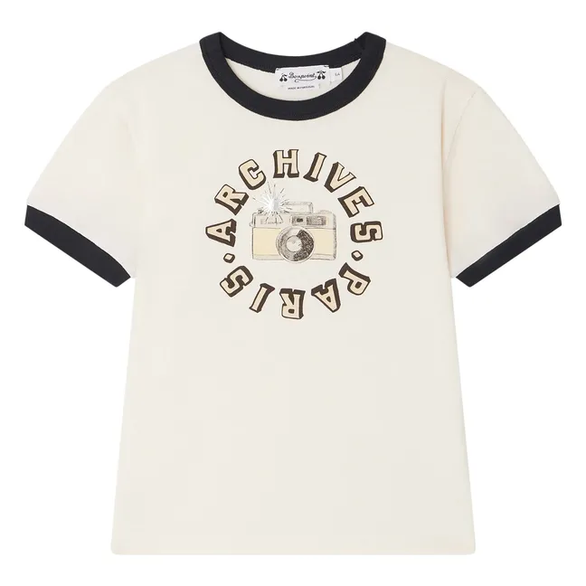 T-shirt Akiva Coton Bio | Ivoire