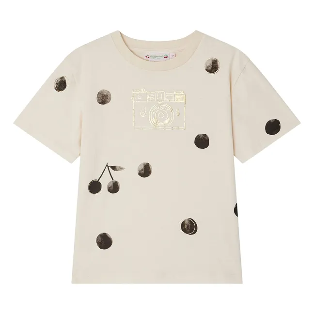 T-shirt Thida Coton Bio | Ivoire