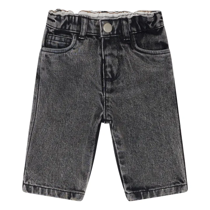 Pantalon Denim Jeliott Coton Bio | Noir- Image produit n°0