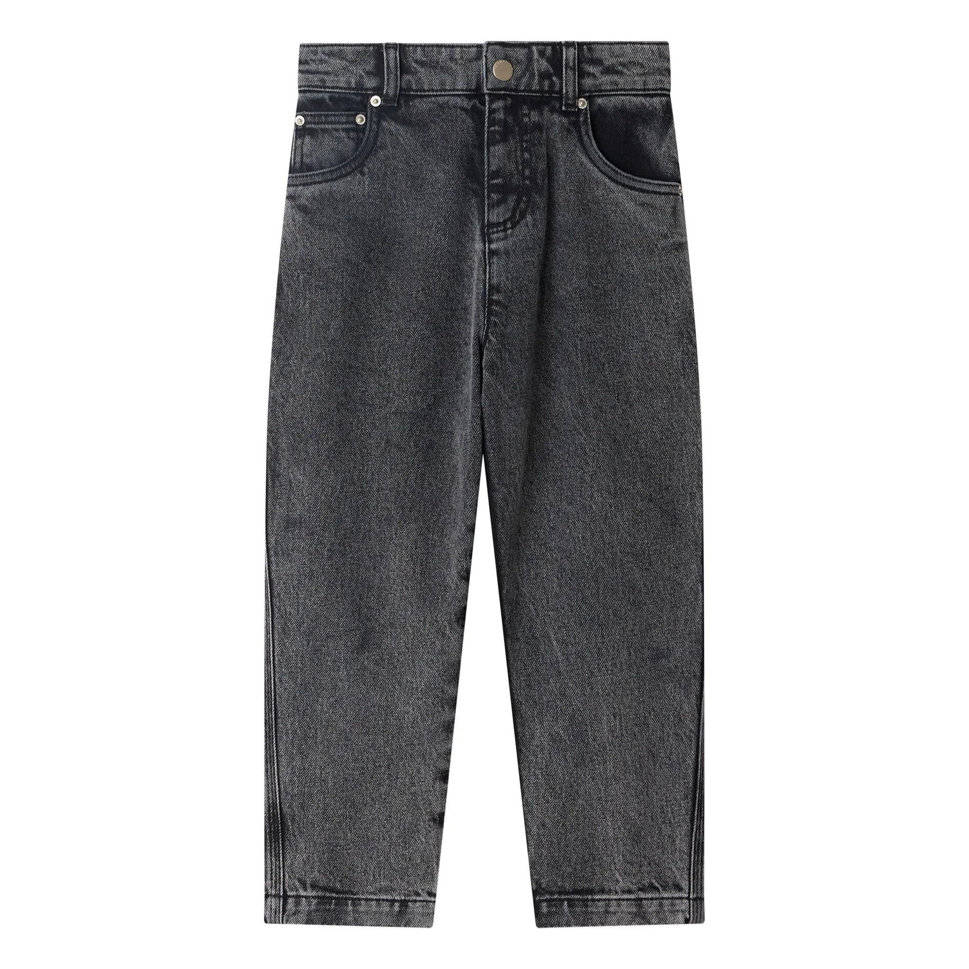 Bonpoint Boys Black Eliott Organic Cotton Jeans