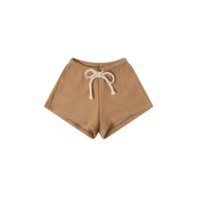 Pantalones cortos Waffle | Arcilla
