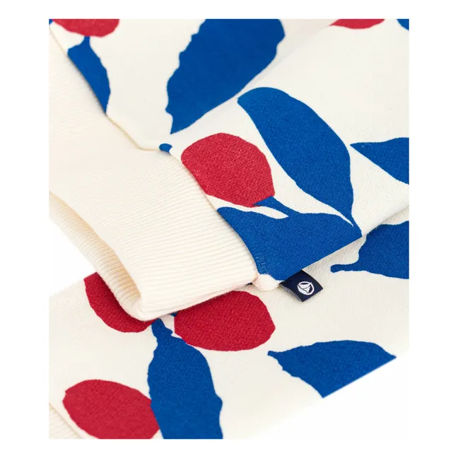 Sudadera Leaf Ruffle | Crudo