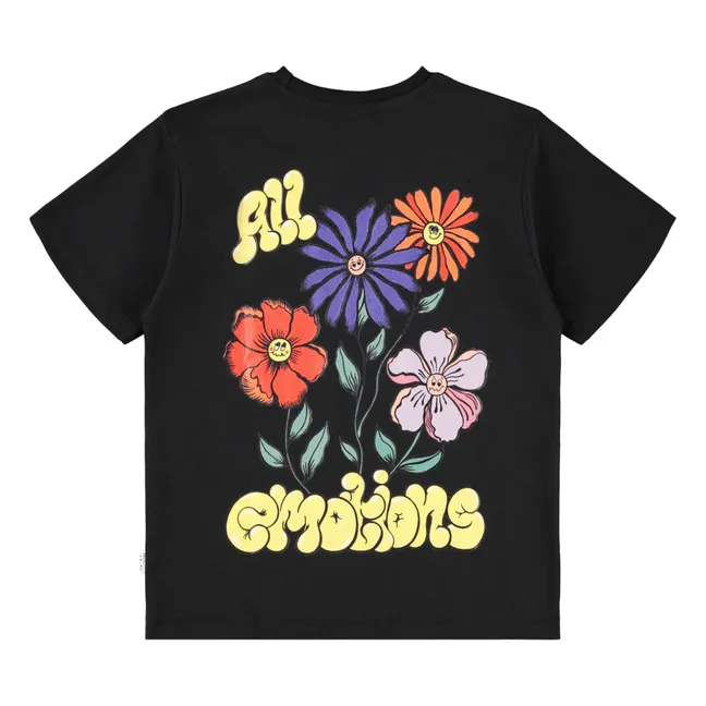 T-shirt Riley All Emotions Coton Bio | Noir