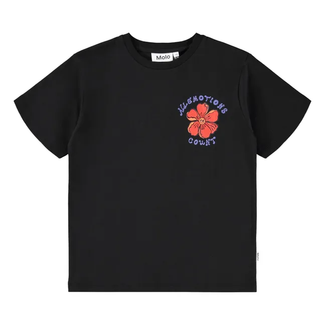 T-shirt Riley All Emotions Coton Bio | Noir