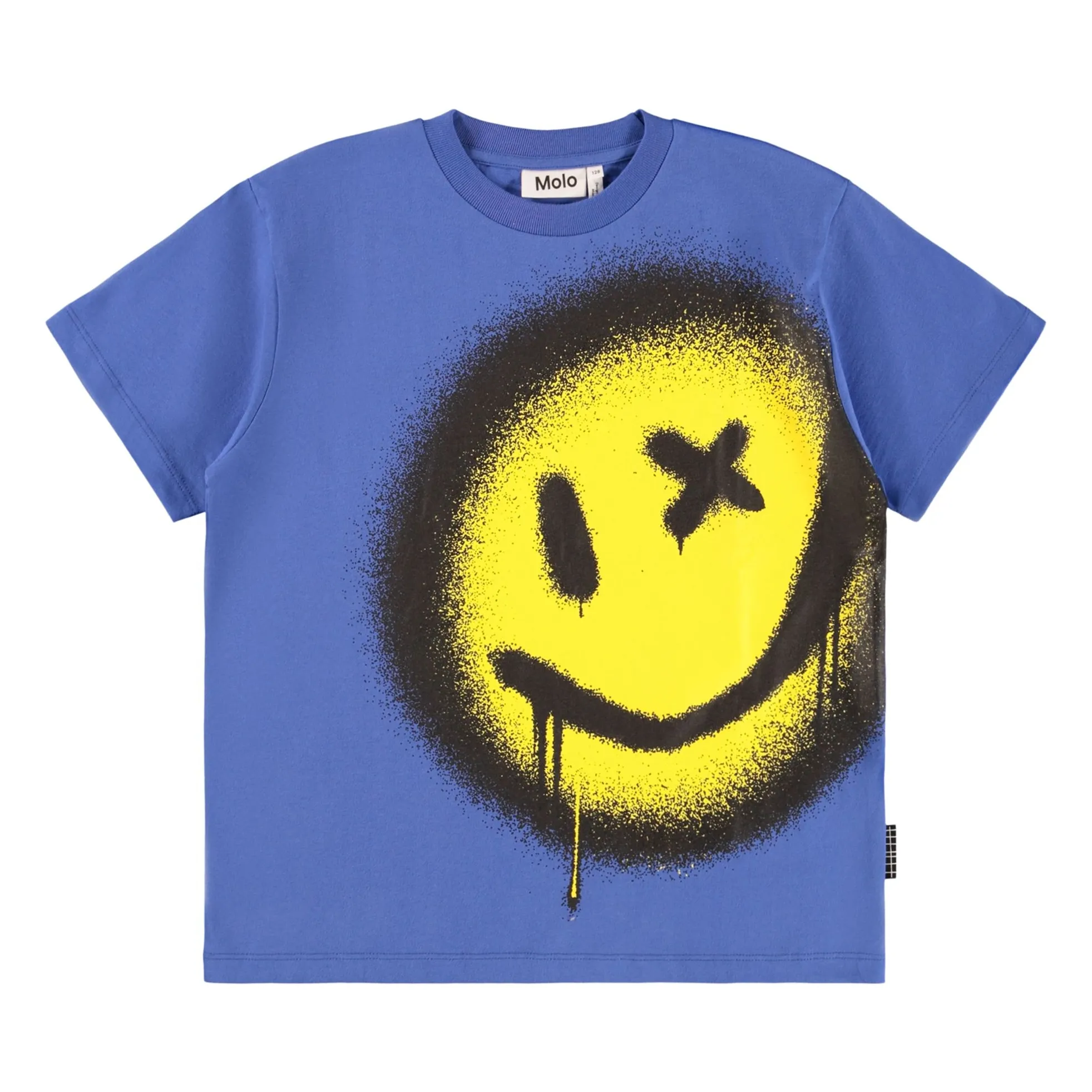 Molo Blue Rodney Organic Cotton T-Shirt