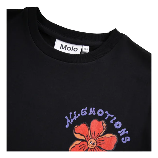 T-shirt Riley All Emotions Coton Bio | Noir