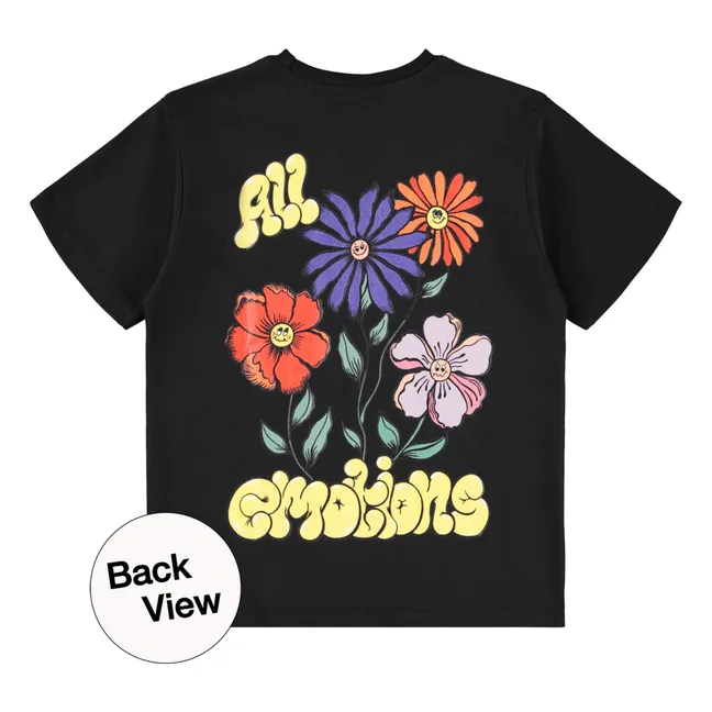 T-shirt Riley All Emotions Coton Bio | Noir