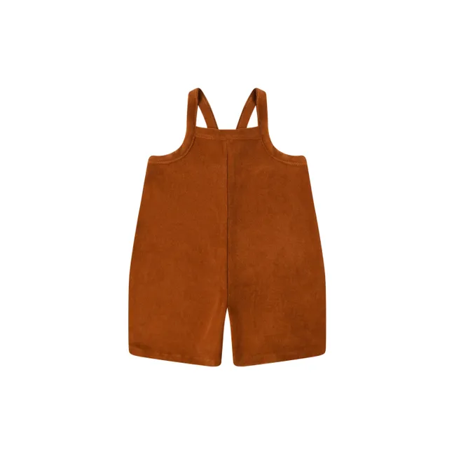 Terry overalls | Terracotta