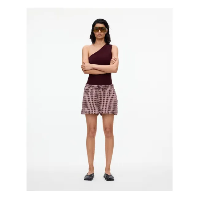 Ferratelle Drizzle Waffle Short | Rosa Viejo