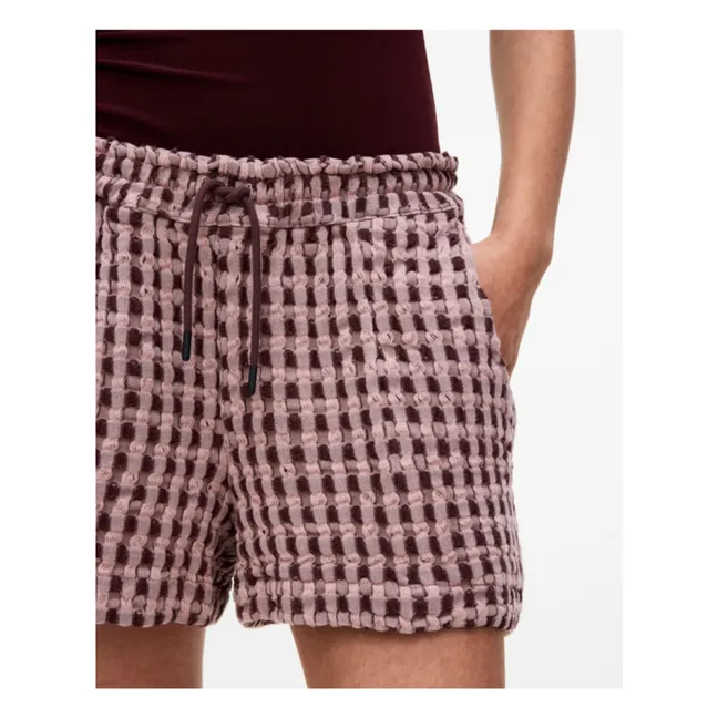 Ferratelle Drizzle Waffle Short | Rosa Viejo