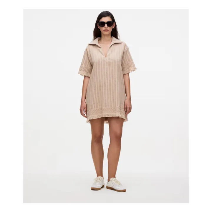 Vestido Gildea Aya Terry | Beige- Imagen del producto n°1