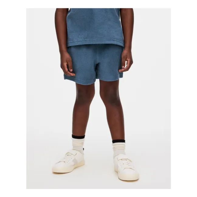 Coronet Towelling Shorts  | Blue