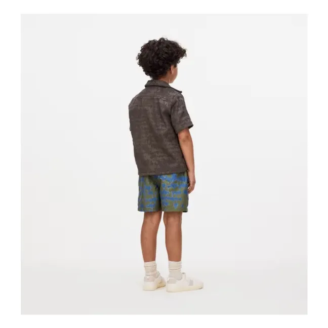 Short de Bain Highland | Vert kaki