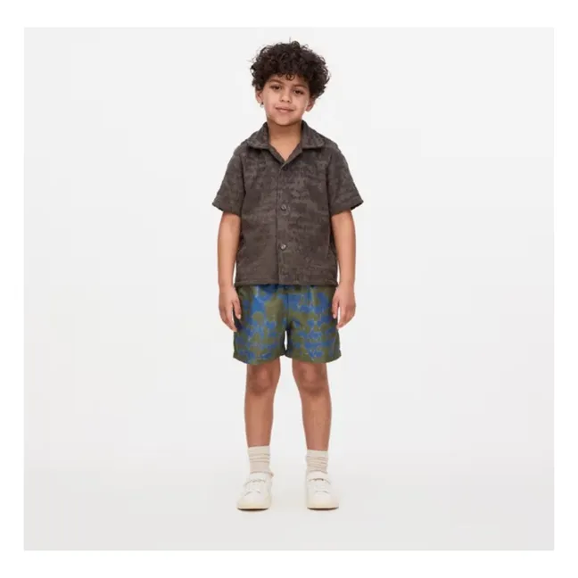 Short de Bain Highland | Vert kaki