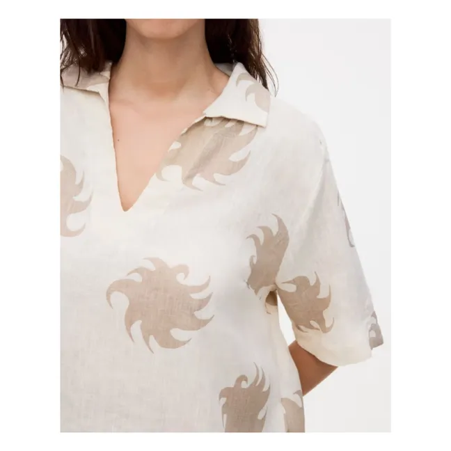 Chemise Hazel Ember Jaffa Lin | Beige